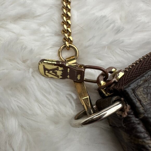Louis Vuitton Monogram Mini Pochette Dust Bag with Certificate of Authenticity - Picture 4 of 15